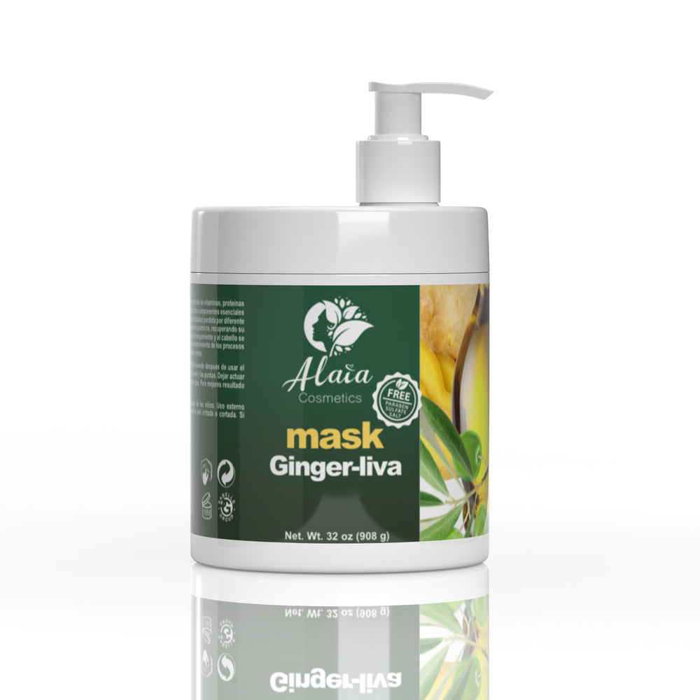 MASCARILLA DE JENGIBRE Y OLIVA