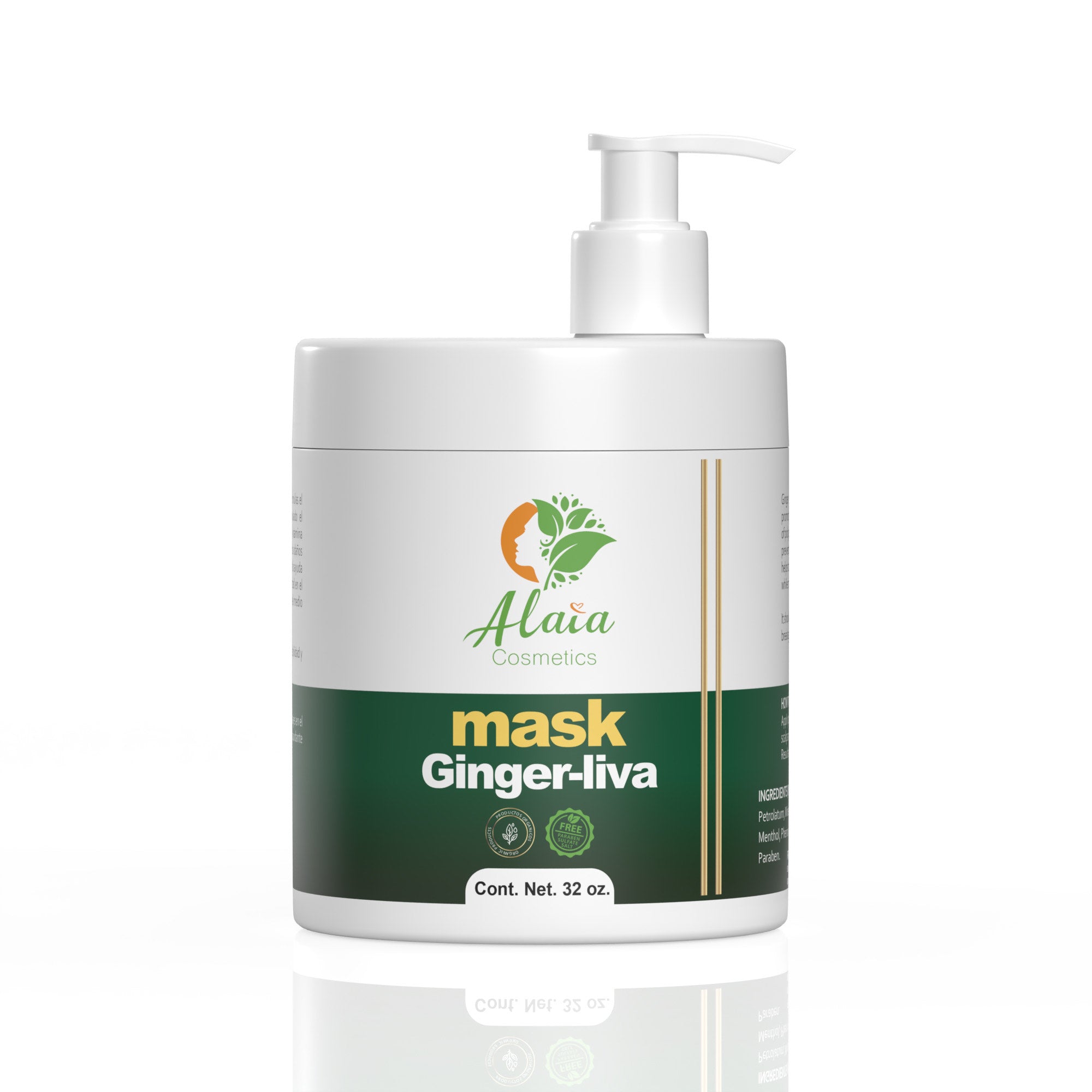 MASCARILLA DE JENGIBRE Y OLIVA