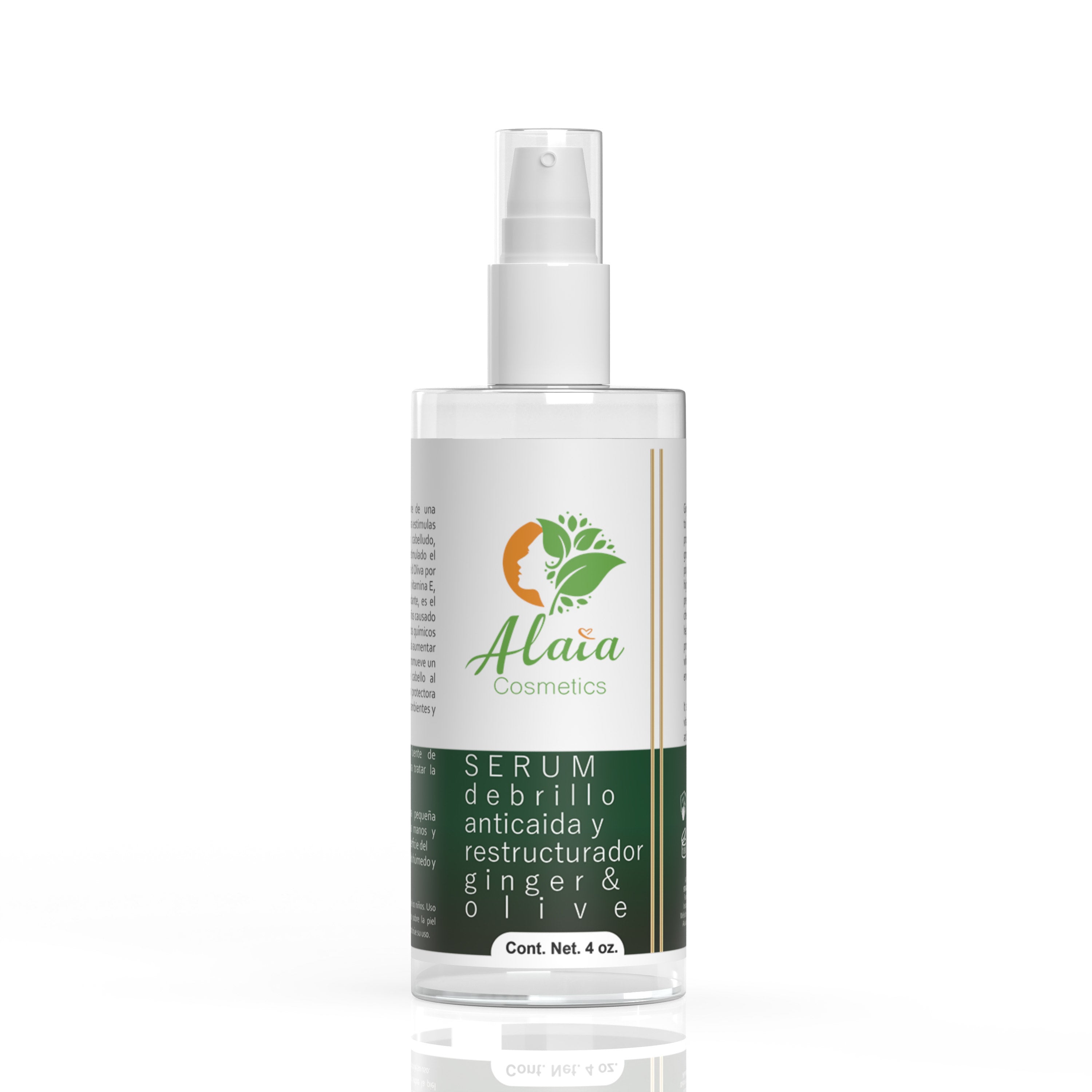 SERUM DE BRILLO DE JENGIBRE Y OLIVA